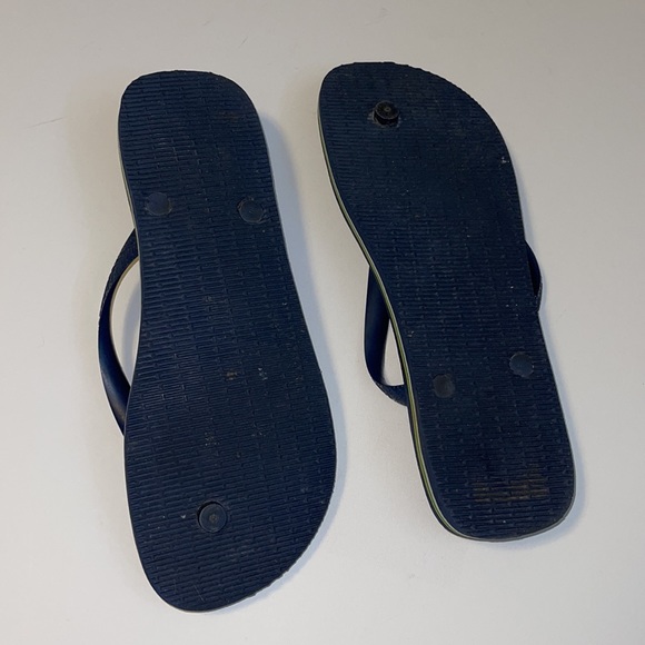 Havaianas Navy Blue Rubber Thong Sandals - Picture 3 of 4